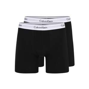Calvin Klein Underwear Boxerky 'modern cotton' černá / bílá