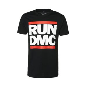 Mister Tee Tričko 'Run DMC' červená / černá / bílá