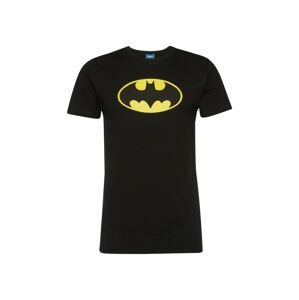 Merchcode Tričko 'Batman'  žlutá / černá