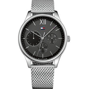 TOMMY HILFIGER Analogové hodinky 'Sophisticated Sport'  stříbrná