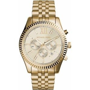 Michael Kors Analogové hodinky 'LEXINGTON'  zlatá
