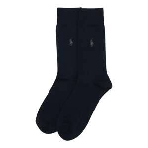 Polo Ralph Lauren Ponožky 'SIZED FLAT-CREW-2 PACK'  modrá