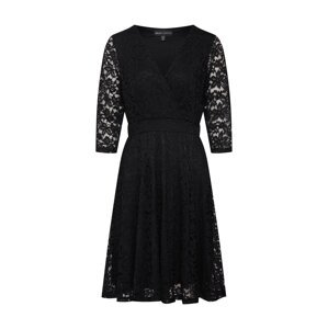 Mela London Koktejlové šaty 'DELICATE LACE LONG SLEEVE DRESS'  černá