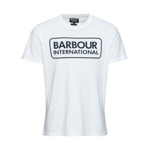 Barbour International Tričko 'Essential Large Logo Tee'  bílá