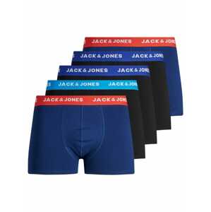 JACK & JONES Boxerky  azurová modrá / tmavě modrá / červená / černá / bílá