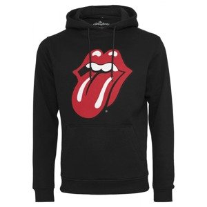 Mister Tee Mikina 'Rolling Stones Tongue'  červená / černá