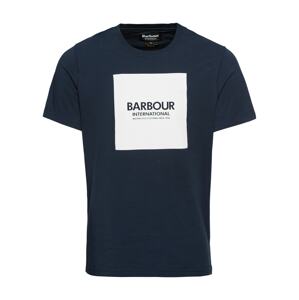 Barbour International Tričko  námořnická modř / bílá