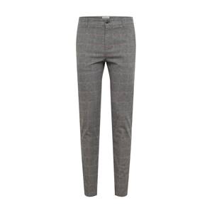 SELECTED HOMME Chino kalhoty  šedá / modrá / růžová
