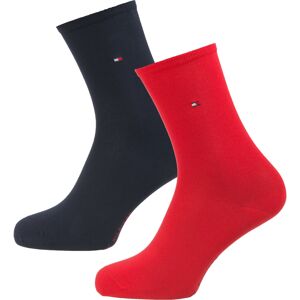 TOMMY HILFIGER Ponožky  námořnická modř / červená / bílá