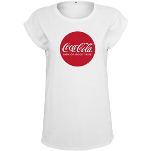 Merchcode Tričko 'Coca Cola'  červená / bílá