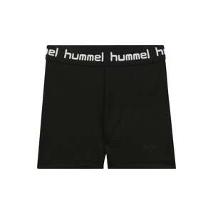 Hummel Sportovní kalhoty 'Tona' černá / bílá