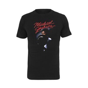 Merchcode Tričko 'Michael Jackson'  červená / černá / bílá