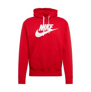 Nike Sportswear Mikina červená / bílá