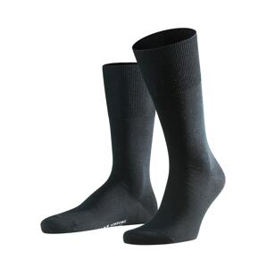 FALKE Ponožky 'Airport'  černá / bílá