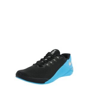 NIKE Sportovní boty 'NIKE METCON 5'  aqua modrá / černá