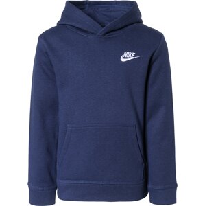 Nike Sportswear Mikina 'Club'  marine modrá / bílá