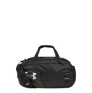 UNDER ARMOUR Sportovní taška 'Duffel 2.0'  černá / bílá