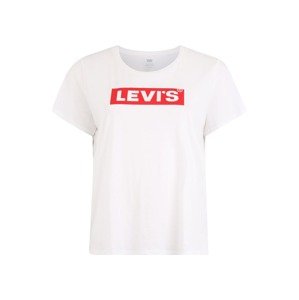 Levi's® Plus Tričko 'PERFECT'  červená / bílá