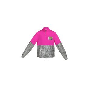 myMo ATHLSR Přechodná bunda  černá / pink / stříbrná / limone
