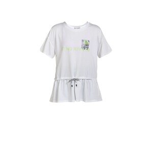 myMo ATHLSR Funkční tričko  šedá / kiwi / bílá