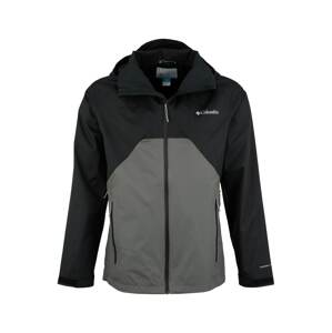 COLUMBIA Outdoorová bunda 'Rain Scape Jacket'  tmavě šedá / černá
