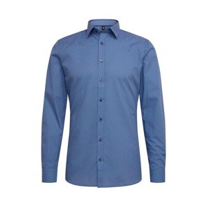 OLYMP Společenská košile  modrá / bílá
