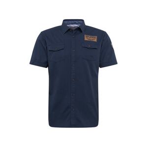 Petrol Industries Košile 'Shirt SS'  námořnická modř