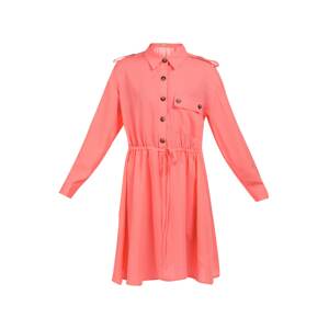MYMO Košilové šaty  svítivě růžová