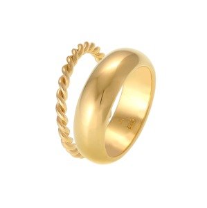 ELLI PREMIUM Prsten  zlatě žlutá