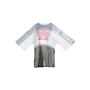 myMo ATHLSR Funkční tričko  bílá / kouřově modrá / černá / pink