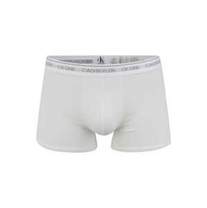 Calvin Klein Underwear Boxerky 'Trunk'  šedá / bílá