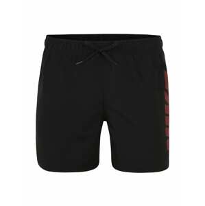 Nike Swim Sportovní plavky  šedá / černá / tmavě červená