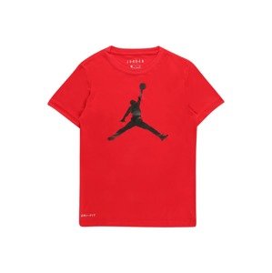 Jordan Funkční tričko  červená / černá