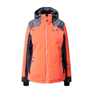 KILLTEC Sportovní bunda 'Combloux' modrá / světlemodrá / svítivě oranžová
