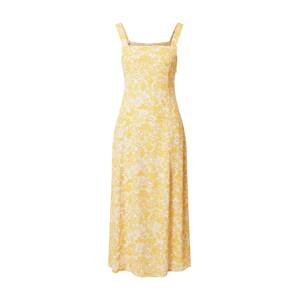 Cotton On Letní šaty 'Maddy'  bílá / světle žlutá