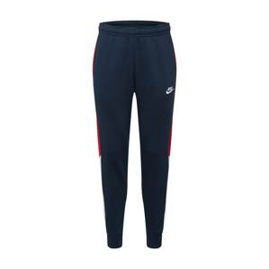 Nike Sportswear Kalhoty  námořnická modř / melounová / bílá