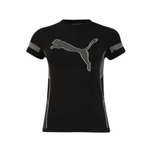 PUMA Funkční tričko 'Evostripe'  šedá / černá