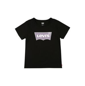 LEVI'S Tričko  černá / bílá / šeříková