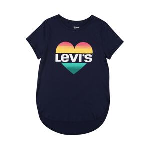 LEVI'S Tričko  kobaltová modř / bílá / tyrkysová / žlutá / pink