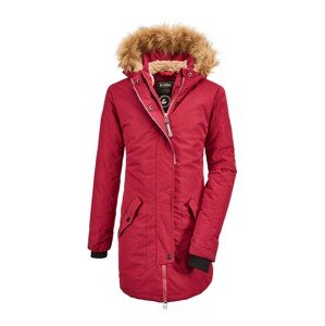 KILLTEC Outdoorová bunda 'Bantry'  pastelově červená / světle hnědá / černá