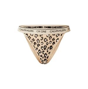 Calvin Klein Underwear Kalhotky 'BRAZILIAN'  hnědá / béžová