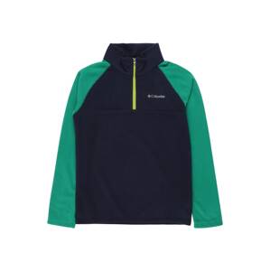 COLUMBIA Sportovní svetr 'Glacial™'  zelená / námořnická modř