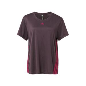 ADIDAS PERFORMANCE Funkční tričko  lilek / tmavě růžová