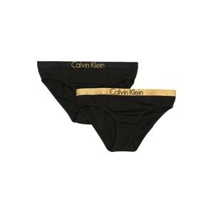 Calvin Klein Underwear Bikini  černá / zlatá