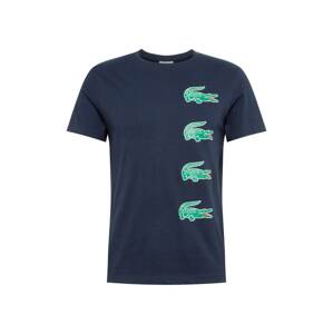 Lacoste Sport Tričko 'TECHNIQUE'  zelená / marine modrá