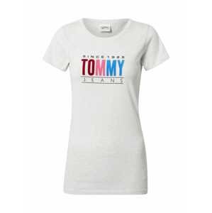 Tommy Jeans Tričko  světle šedá / mix barev