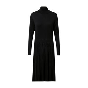 Calvin Klein Úpletové šaty 'Flare'  černá