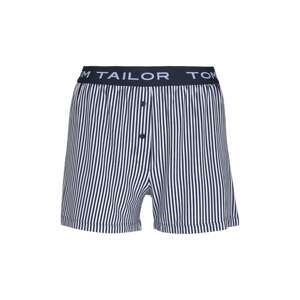 TOM TAILOR Pyžamové kalhoty námořnická modř / bílá