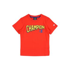 Champion Authentic Athletic Apparel Tričko  červená / žlutá / modrá