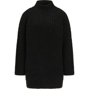 MYMO Maxi svetr  černá